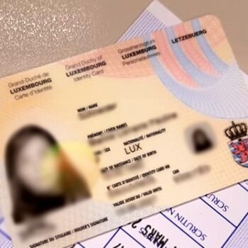 Buy Fake ID Card of Luxembourg