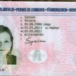 Buy fake Belgian Drivers license