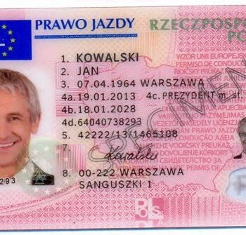 Buy Fake Driver’s License of Poland