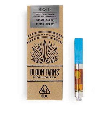 Sunset OG Origin Vape Oil Cartridge UK