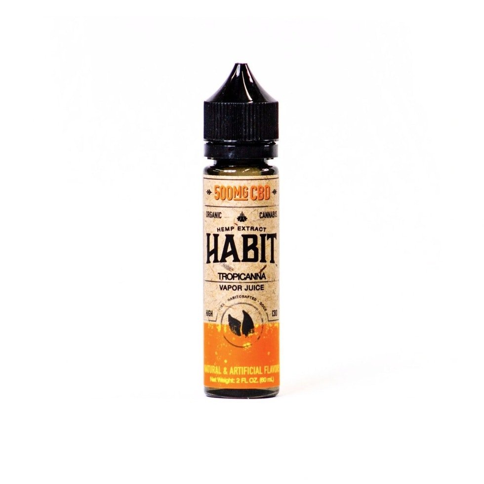 UK CBD Vape Liquid 500mg (Nicotine-Free)