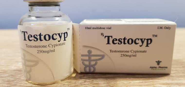 buy Testocyp Testosterone Cypionate USP 250mg 10ml vial