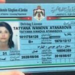 Jordan Fake Driver’s License for Sale