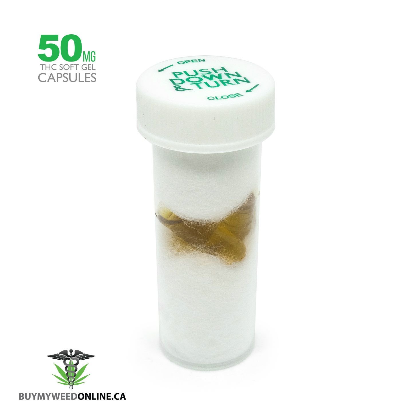 50MG THC HEMP SEED OIL CAPSULES - Image 3