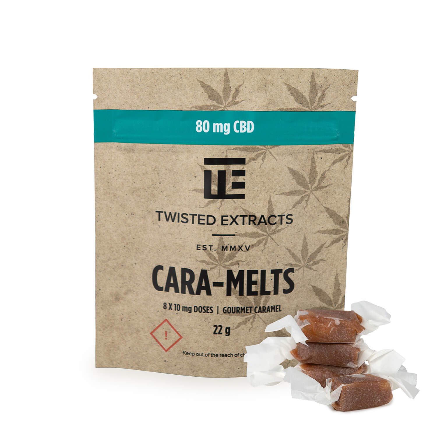 CBD CARA-MELTS – Twisted Extract