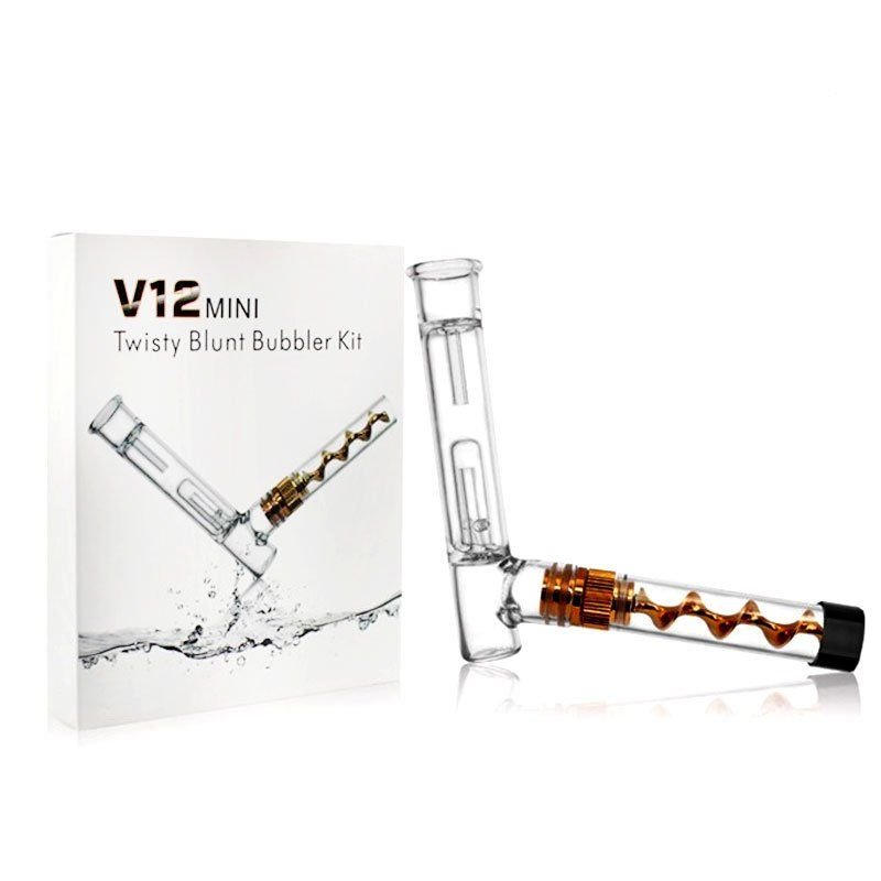 V12 Mini Twisty Glass Bubbler Kit