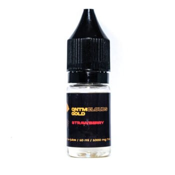 QNTM CLOUDS GOLD THC VAPE LIQUID STRAWBERRY – 1000MG