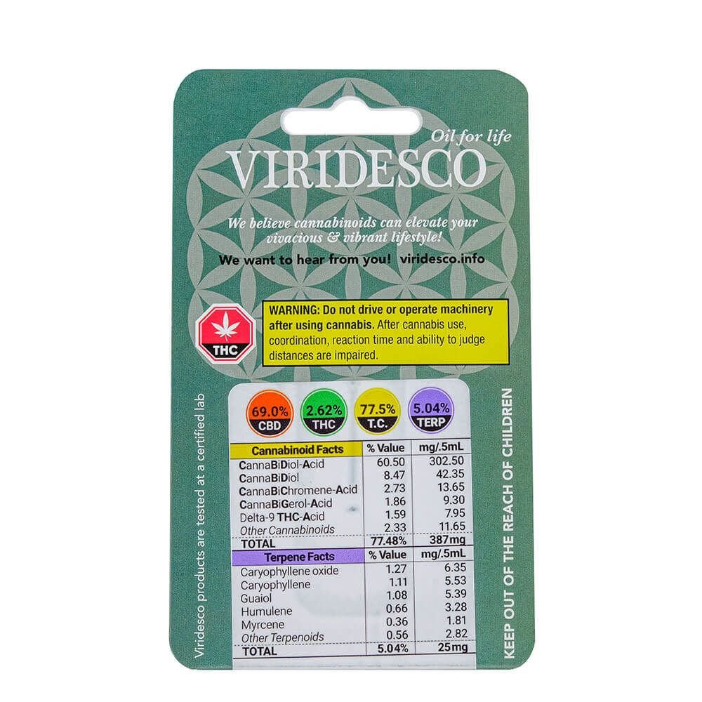 ACDC – VIRIDESCO CBD VAPE CART - Image 2